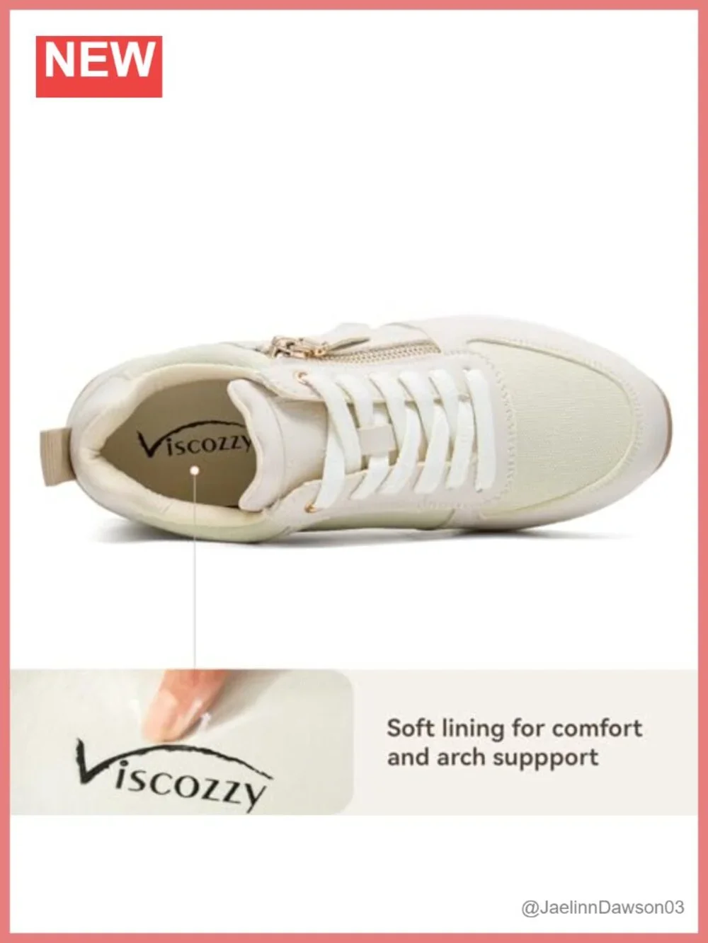 Wedge Heel Fashion Sneakers Women Platform Tennis Shoes Breathable Lightweight